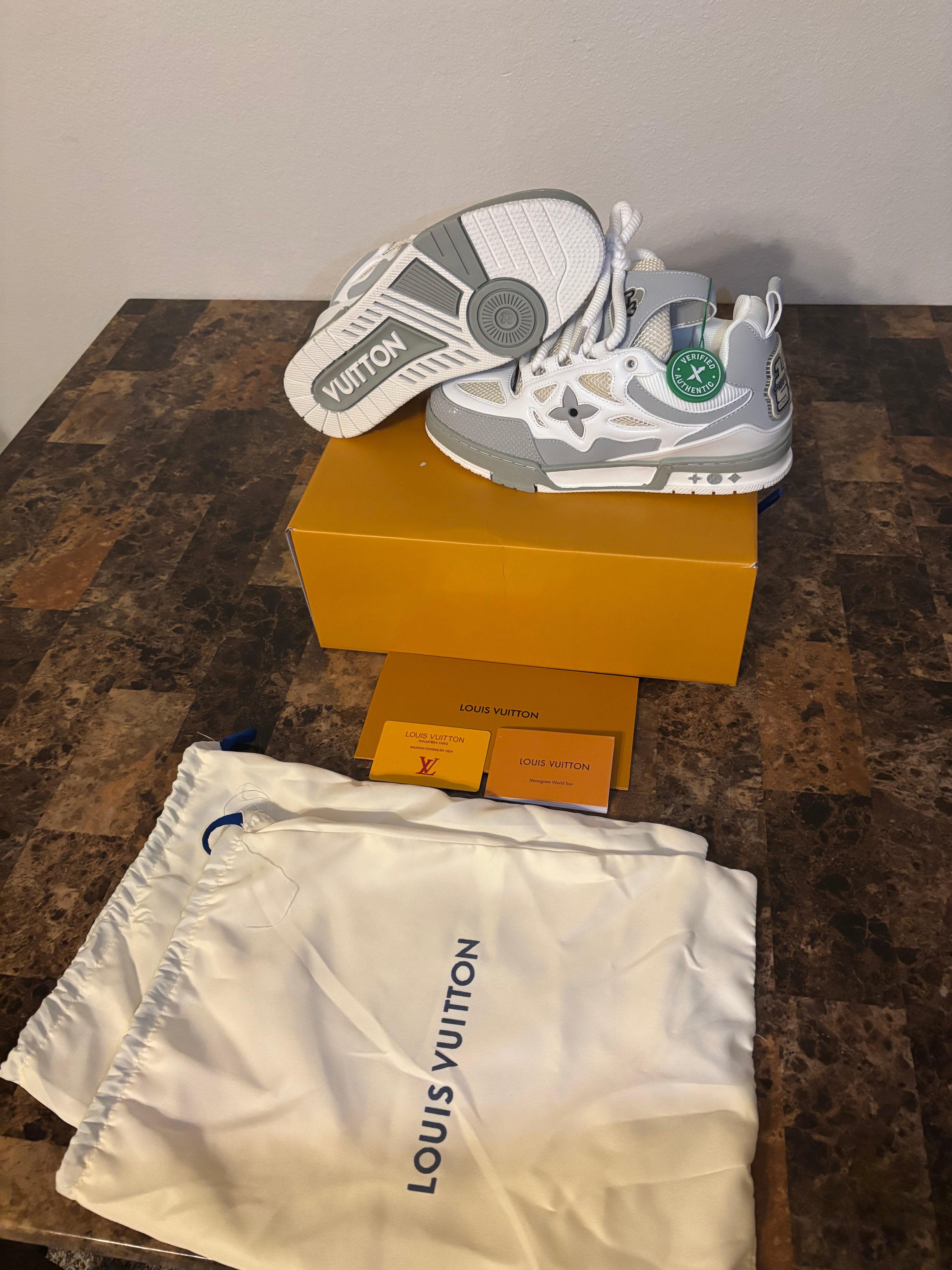 Lv skates sneakers